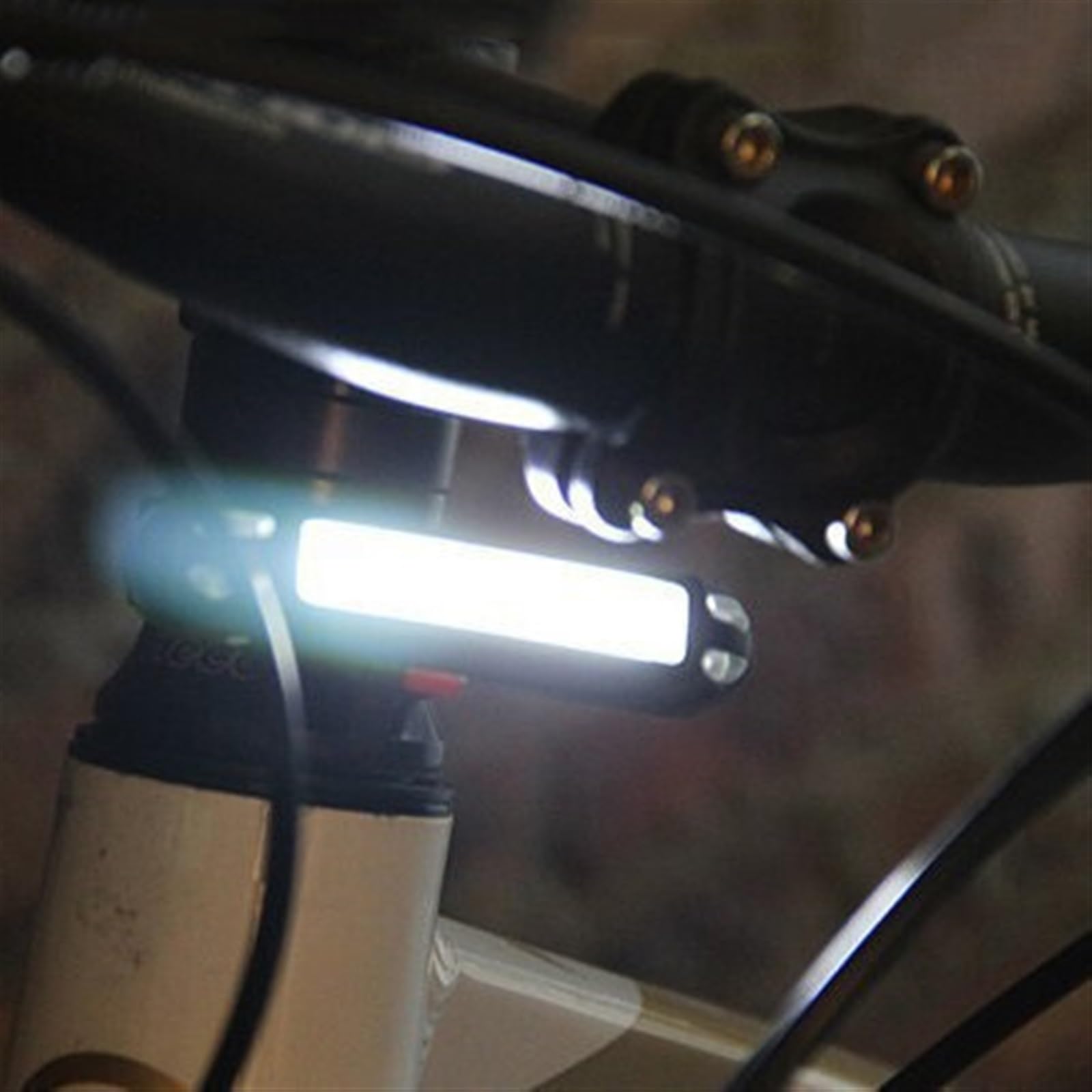 CZKE 2 w 1 500 lm LED światło rowerowe 500 mAh bateria wodoodporna 5 trybów oświetlenia USB akumulator tylne światło ostrzegawcze