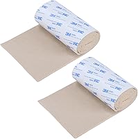 Vista 16 de Almohadillas de fieltro para muebles, cinta de fieltro autoadhesiva antideslizante para cortar, rollo de tira de fieltro negro resistente