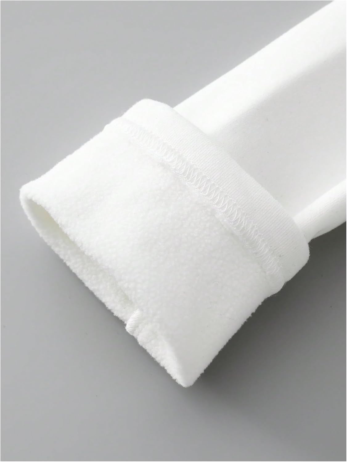 WDIRARA Women's Scoop Neck Long Sleeve T Shirts Thermal Tops Slim Fit Solid Tee - Image 6