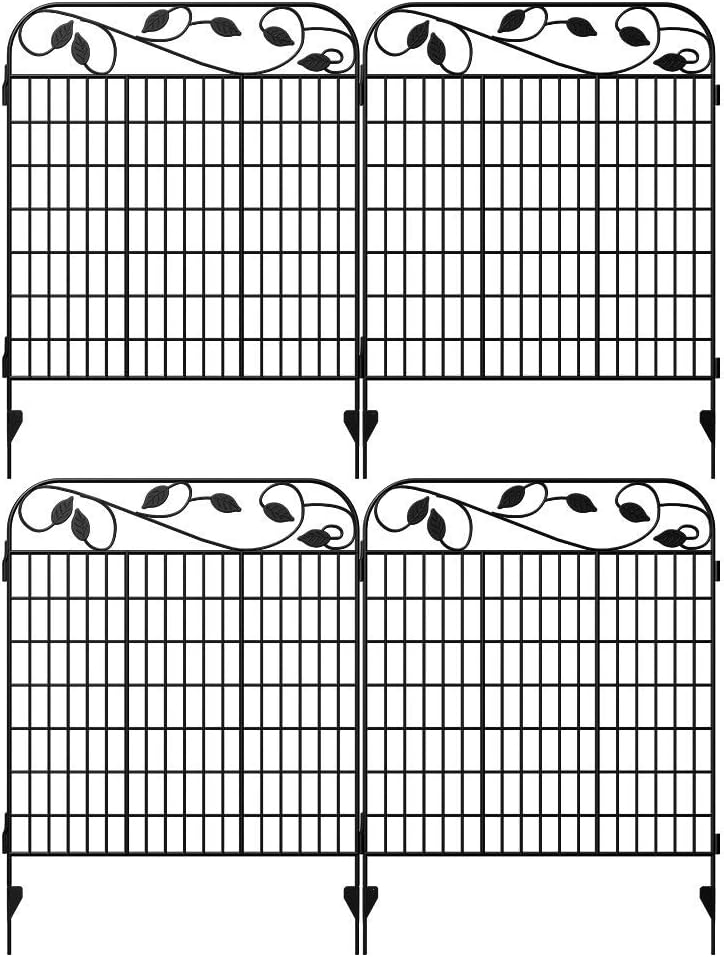 AMAGABELI GARDEN & HOME Amagabeli 2 Pack Decorative Garden Fence Border