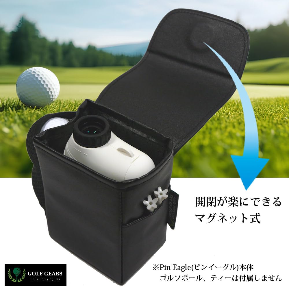 Amazon.co.jp: GOLF GEARS ゴルフ 距離測定器 Pin-Eagle(ピン