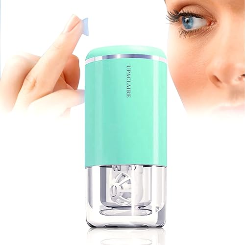 Miniatura 6 de Limpiador ultrasónico de lentes de contacto, máquina de limpieza inteligente para lentes de contacto suaves y rígidas (RGP), verde