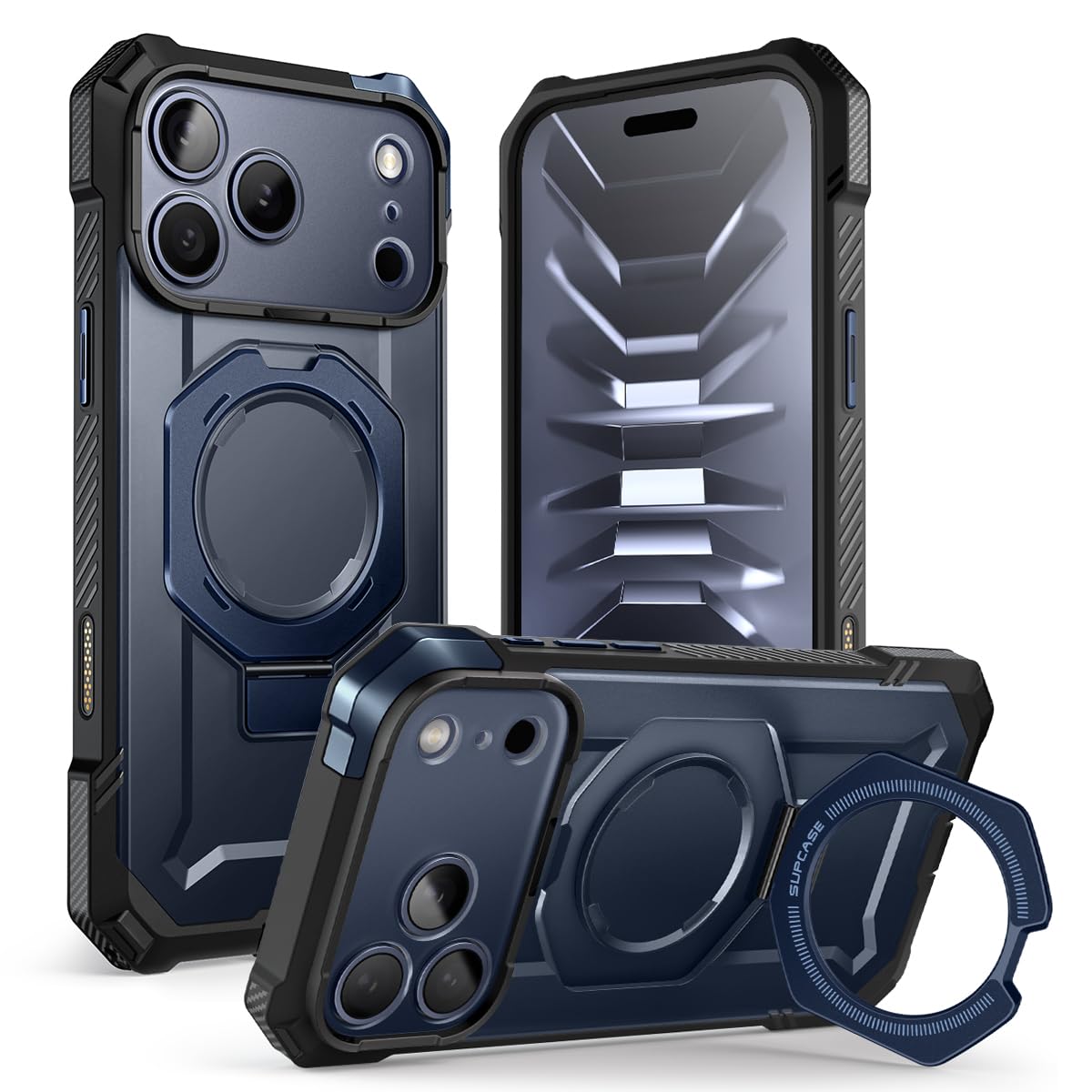 Photo 1 of SUPCASE UB Grip Case for iPhone 18 Pro/17 Pro, Azure