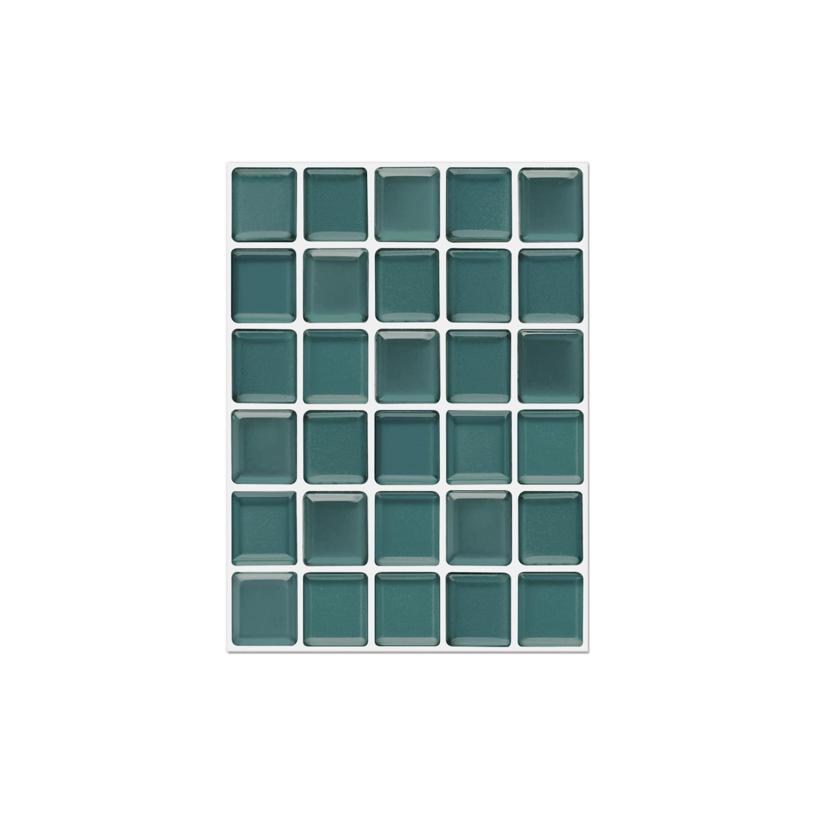 LMYSXAOZ Stick on Tiles 17x23CM Blue Tile Stickers Transfers for Bathroom Kitchen,Peel and Wall Self Adhesive Vinyl Waterproof Oil Proof Home Decor