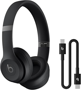 Beats Studio Pro - Wireless Bluetooth Noise Cancelling Headphones with USB-C Charging Cable 20 cm - Jet Black