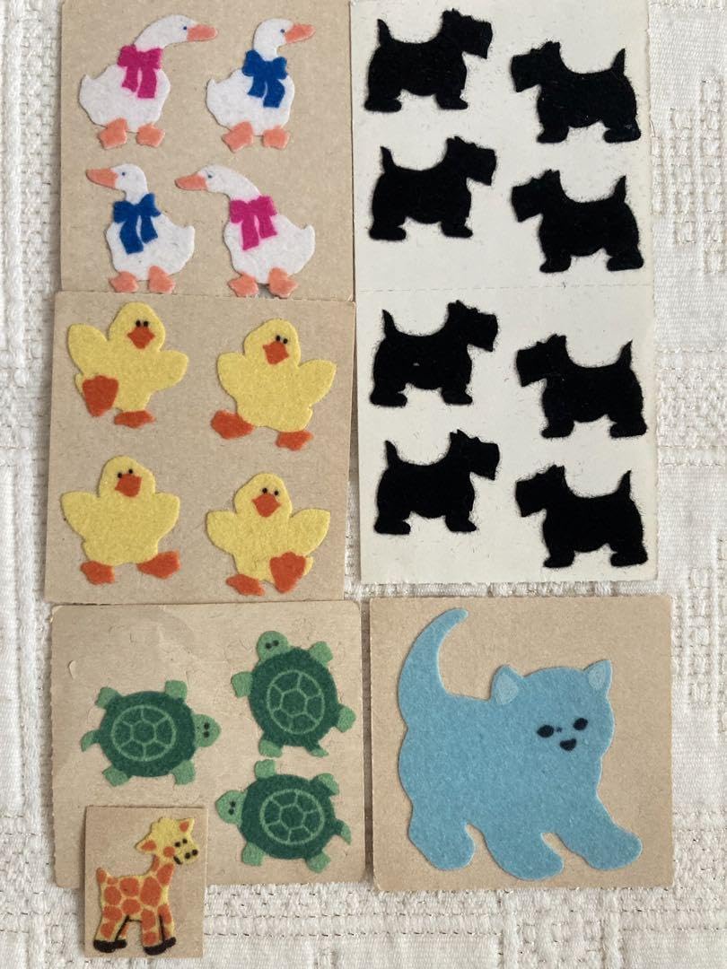 サンディライオン ねこ モンドリアン ステッカー のりだす 