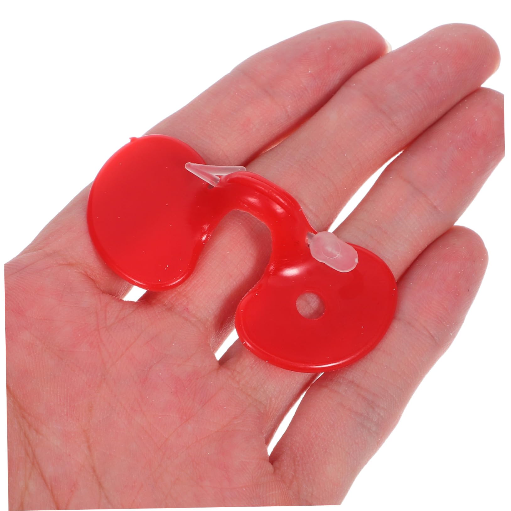 Toyvian 1000 Sztuk Szt Plastikowych Okularów Ochronnych dla Drobiu Ergonomiczne Przeciw Dziobaniu Uniwersalne dla Kur Kogutów i Bażantów Łatwe Montażu Akcesoria Hodowlane