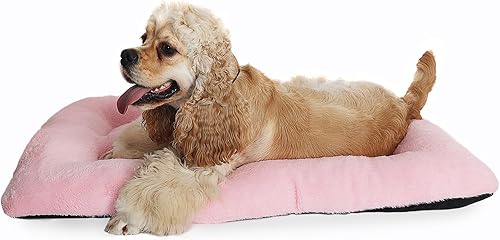 Miniatura 22 de Cama para Jaula de Perros Lavable para Perros XXS, de Lujo, de Piel Sintética Gruesa, Esponjosa, Cómoda, Almohadilla de Jaula Antideslizante, Tapete