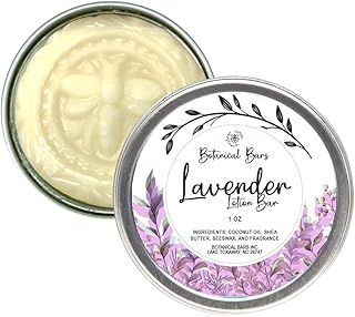 1oz Lavender Lotion Bar All Natural Lotion in Tin