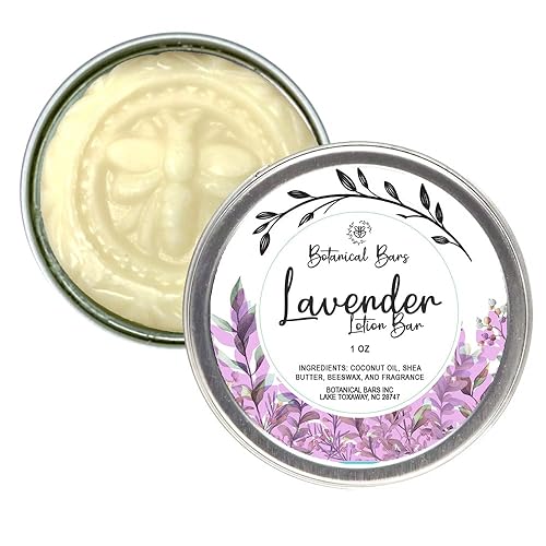 Botanical Bars Barras de loción de azúcar de vainilla cálida - Barra de loción de 1 oz - Loción sólida - Azúcar de vainilla caliente