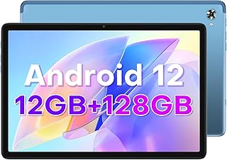 TECLAST Tablet Android 12 10 Inch P30S 12GB RAM+128GB ROM(TF 1TB), MT8183 Octa-core CPU 2.0GHz, FHD 1280x800, 2.4G/5G WiFi,Type-C/Bluetooth 5.0/GPS/OTG/6000mAh-Blue 2023