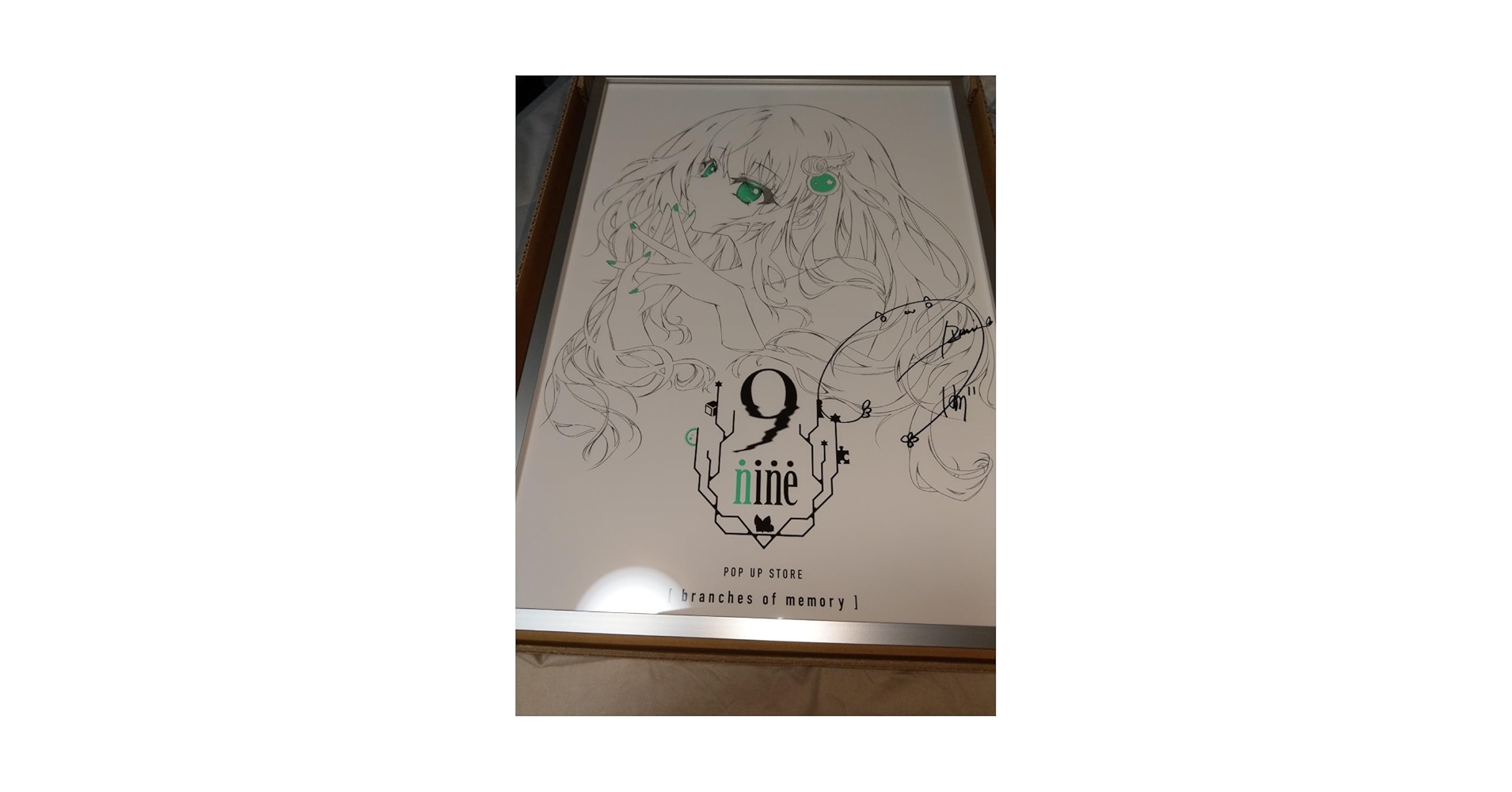 ぱれっと9-nine- POP UP STORE プリモアート 九條都 9-nine- POP UP STORE 【branches of memory】販売グッズ紹介