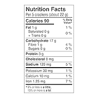 Vista 7 de La Panzanella Mini Croccantini, pimienta negra, 6 onzas