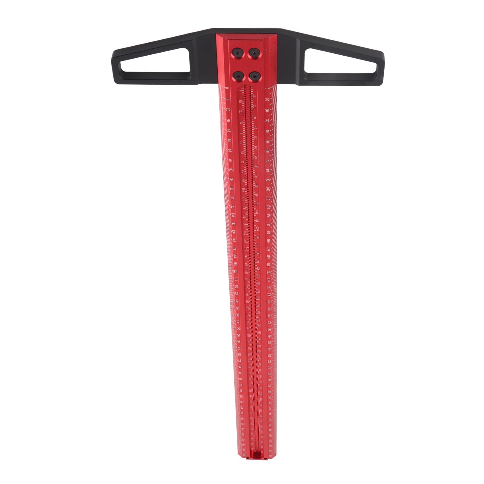 Righello a T da 50 Cm, 60 Cm, 76 Cm, Righello di Precisione Righello Quadrato a Forma di T Scribe Ad Angolo Retto Calibro Per Marcatura in Alluminio Per La Lavorazione del Legno del Vetro(500mm（T500）)