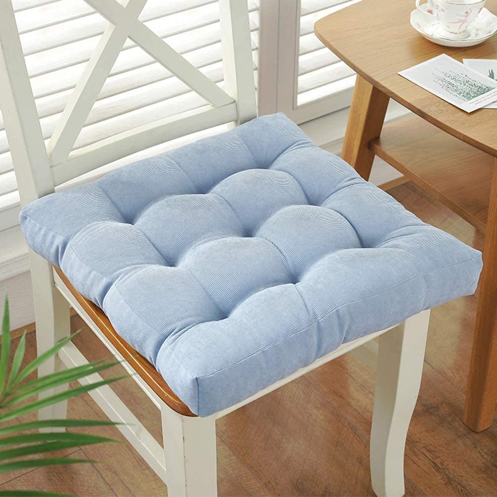 Coussin tatami velours côtelé idéal pour chaise de bureau et salon
