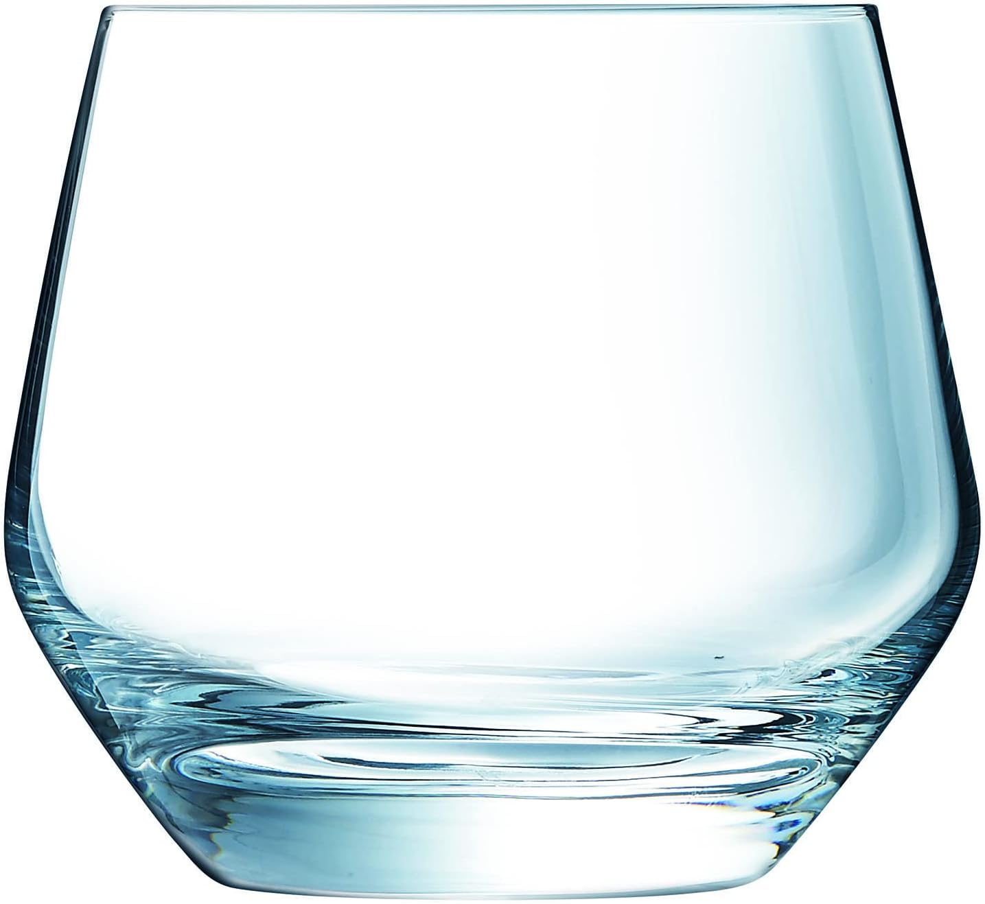 Short Whiskey Tumblers - Set of 2 - Height 8.3 x Width 9.3cm, 350ml