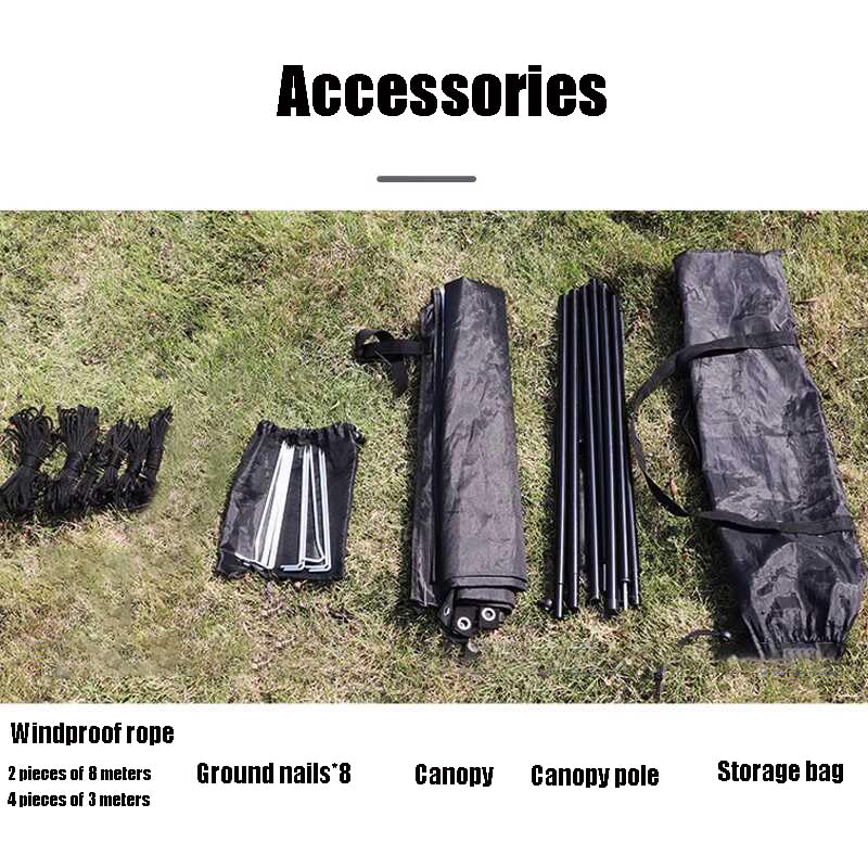 WhiteFang Beach Tent Pole for 3 Person