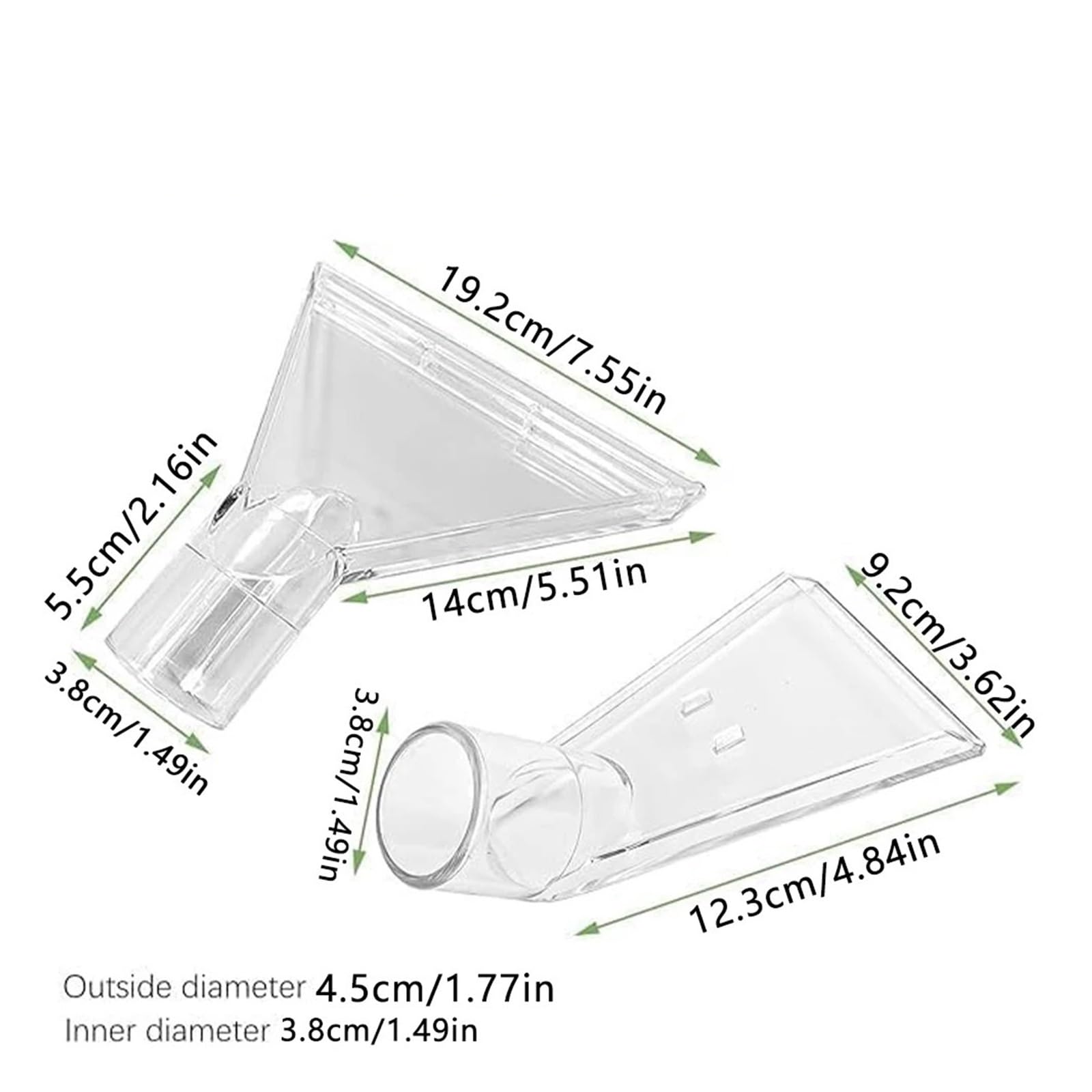 Nasssauger-Sprühdüse, Innendurchmesser 38 Mm, Reinigung Von Sofas, Teppichen Usw., Polster-Staubsaugerdüse(SET A)