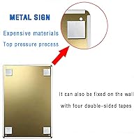 Eletina Retro 'Dirty Hoe Garden Supply' Vintage Metal Tin Sign - 12x8 Inch Waterproof Wall Art for Home, Bar, Garden Decor