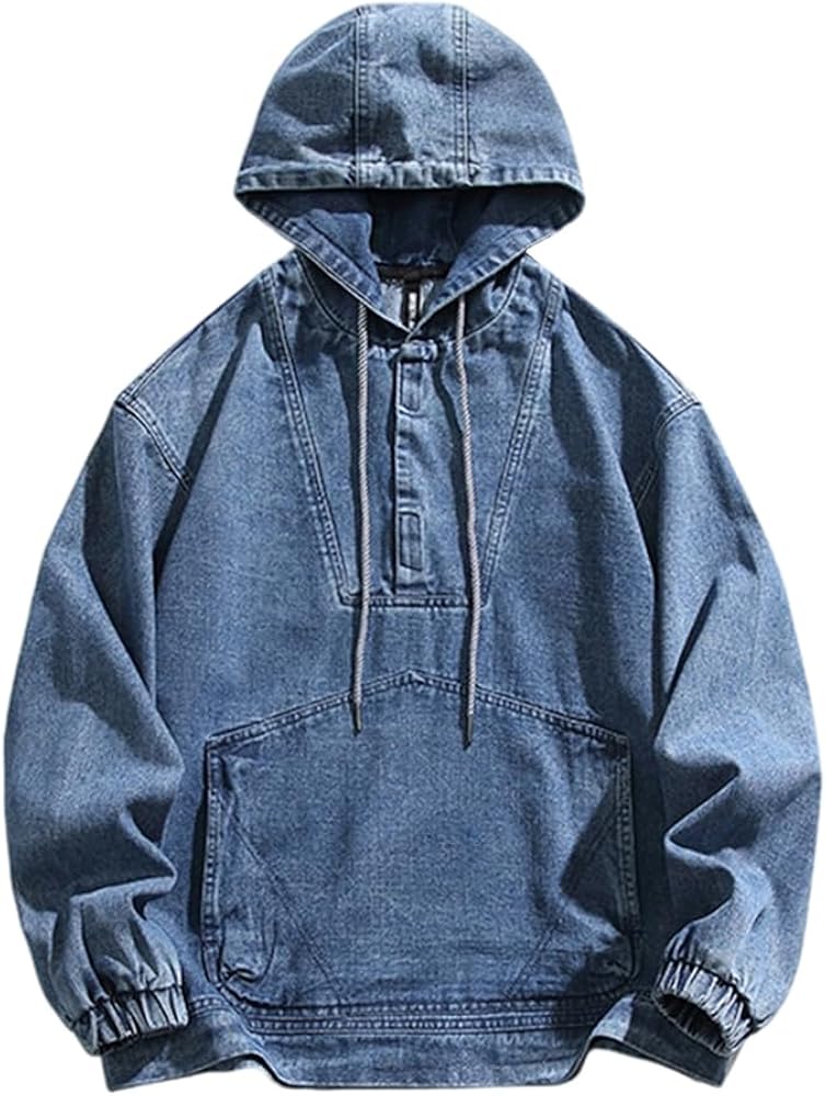 goa ビッグフード パーカー デニム　Sサイズ ビッグフード デニムパーカー goa ビッグフード パーカー デニム S