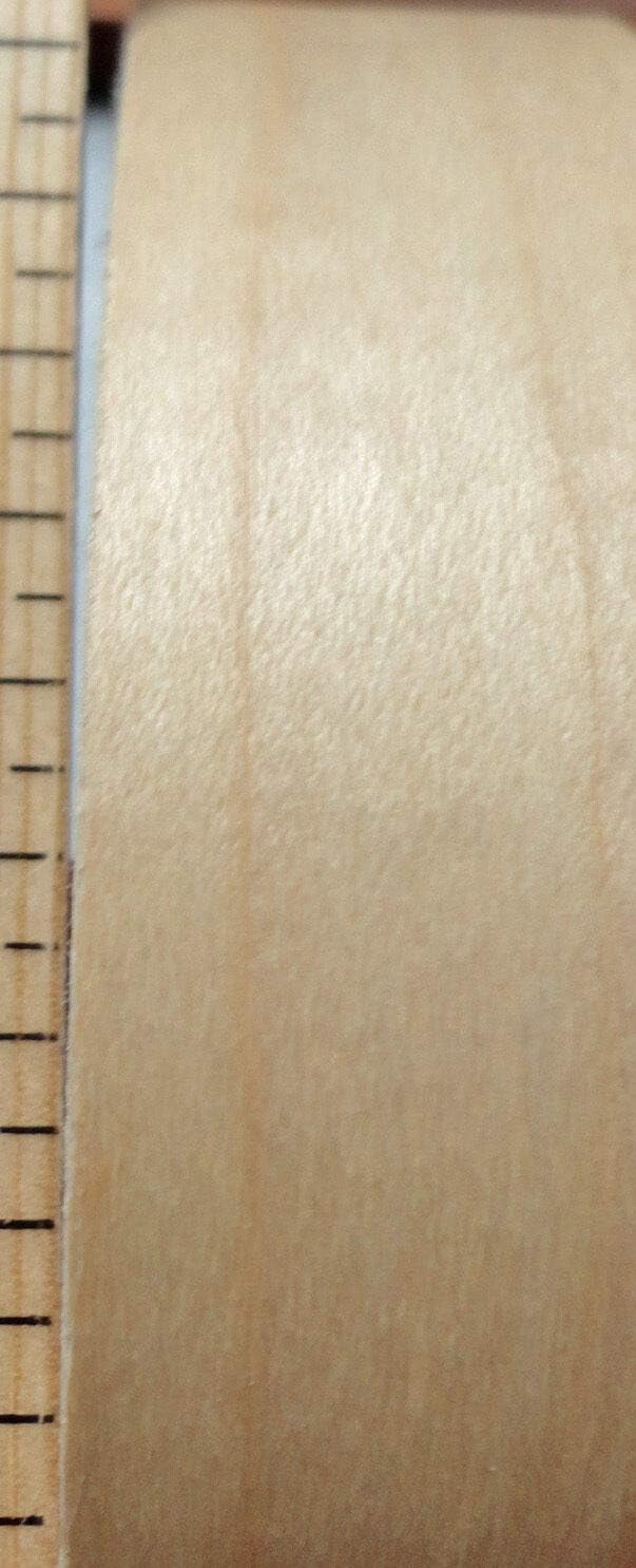 Maple Wood Veneer edgebanding roll 3.5" x 120" with preglued Adhesive 3-1/2" PG