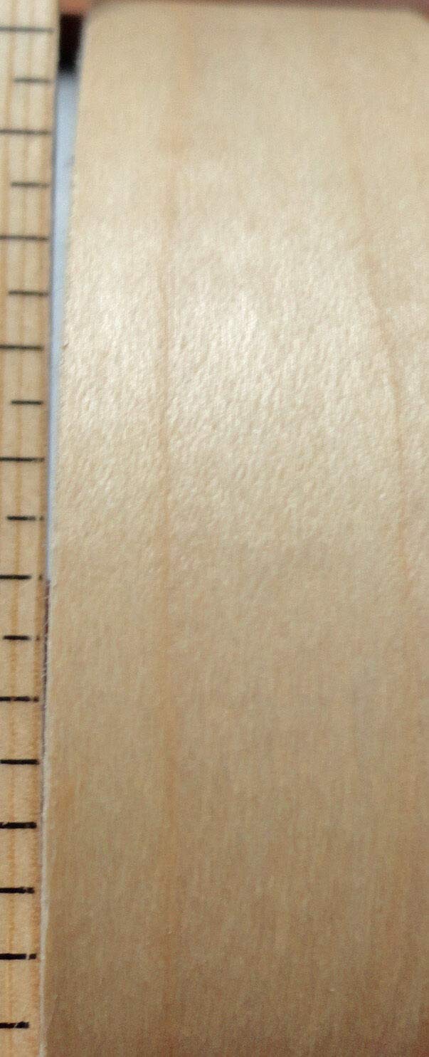 Maple Wood Veneer edgebanding roll 4.5" x 82" with preglued Adhesive 4-1/2"
