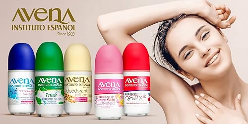 Miniatura 6 de Instituto Español Avena Desodorante Soft, Roll-On Antitranspirante, Te ayudará con el mal olor causado por el sudor, 100% Avena Natural, 24 horas de