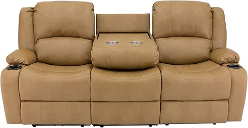 Miniatura 186 de RecPro Charles - Sofá reclinable doble de pared de 58 pulgadas, para autocaravana, con tela mejorada (color plomizo)