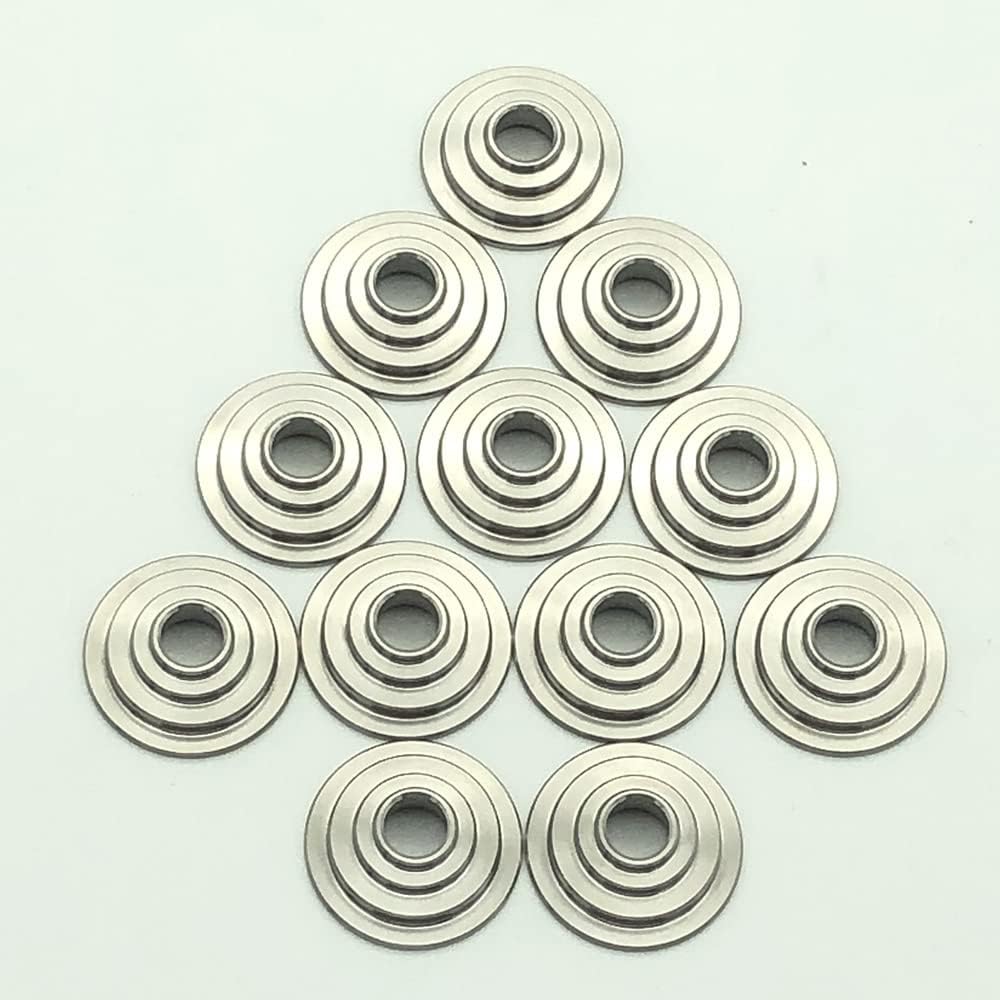 通用 12 pcs SeaDoo 4TEC 1503 Titanium Retainers 185/215/255/260/300 420254283, 711254280