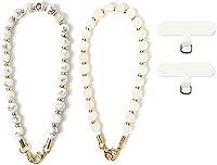 Vista 12 de Correa de teléfono con cuentas de mármol, cordón para teléfono celular, cadena para teléfono, correa de muñeca para mujeres para teléfono 14/13