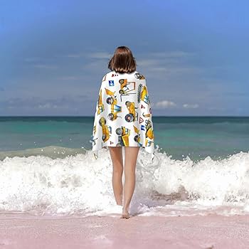 〇H74/メルル マイクロファイバーバスタオル/ メルルのアトリエ/岸田メル メルルのアトリエ等身大タオル制作企画「投票結果＆予約開始！」