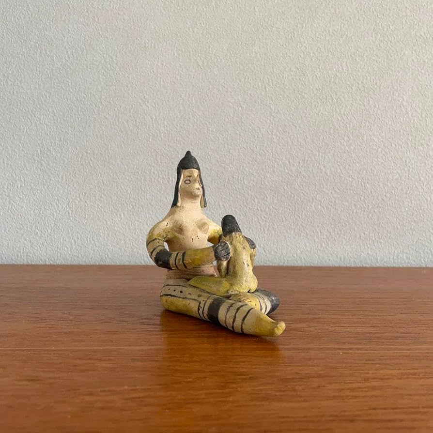 Amazon.co.jp: ヴィンテージ ブラジル フォークアート 土人形