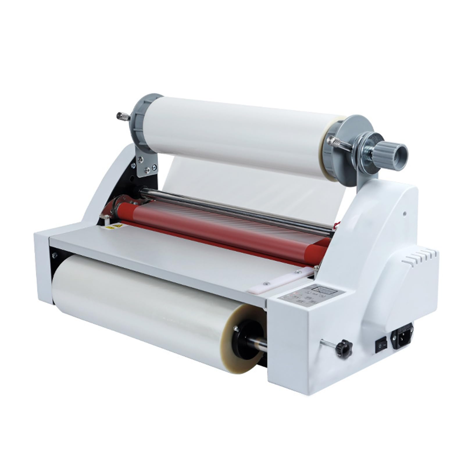 Laminator Rolkowy Z Wyświetlaczem Cyfrowym Do Zastosowań Przemysłowych, Komercyjnych, Szkolnych, Biurowych I Domowych – Jednostronny I Dwustronny