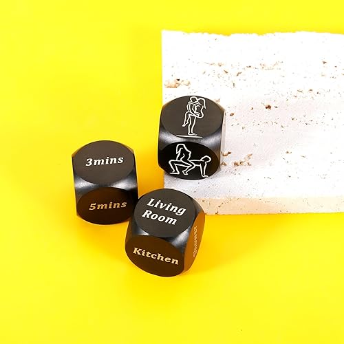 Miniatura 4 de Regalos de aniversario para el día de San Valentín, dados para él y ella, divertidas 3 piezas de ideas de cita nocturna, dados para novio, pareja,