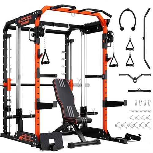 YOLEO Smith Machine & Squat Rack Combo