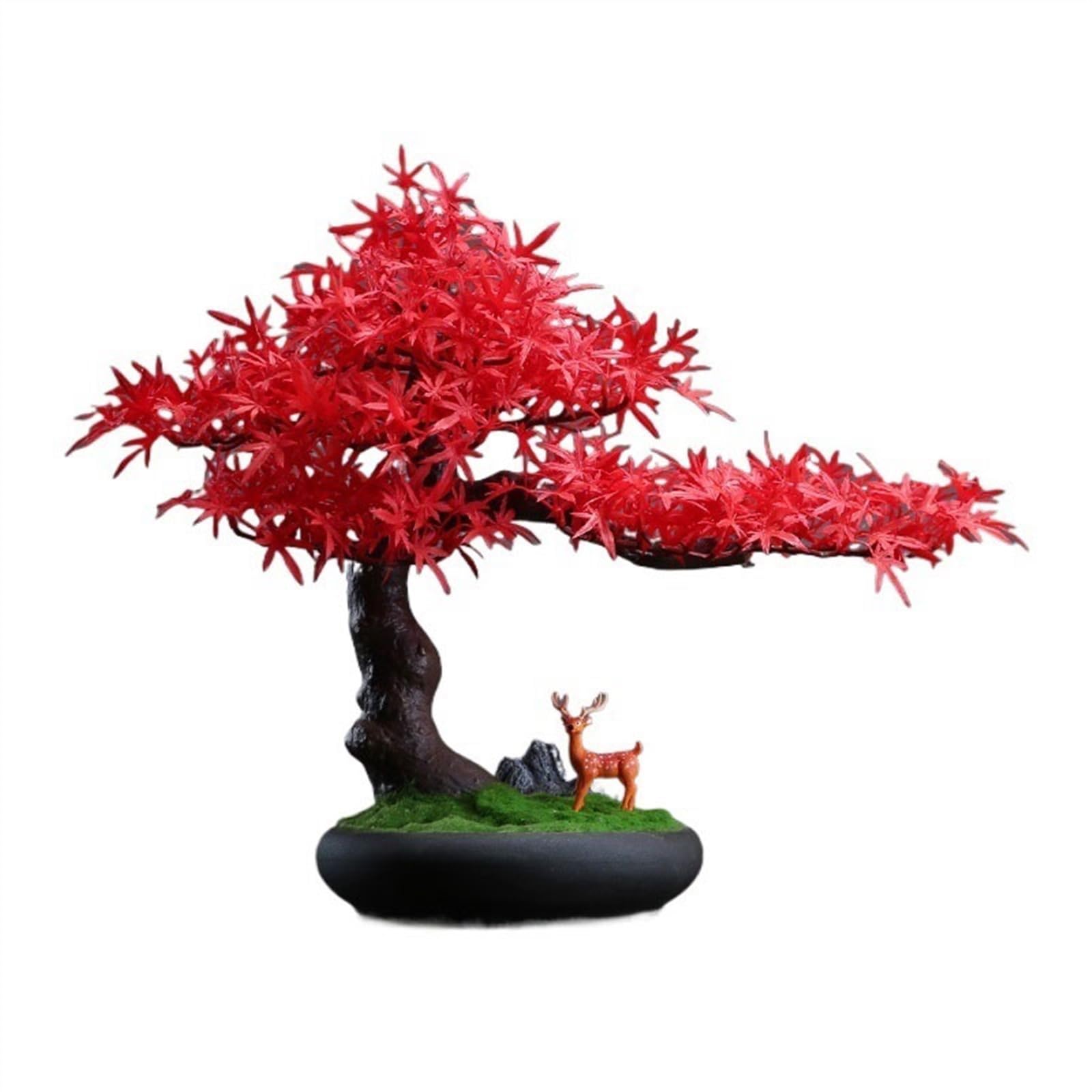 Fake Plant Simulation Pine Tree Ornaments Living Room Entryway Hotel Lobby Decoration Office Tea Table Bonsai