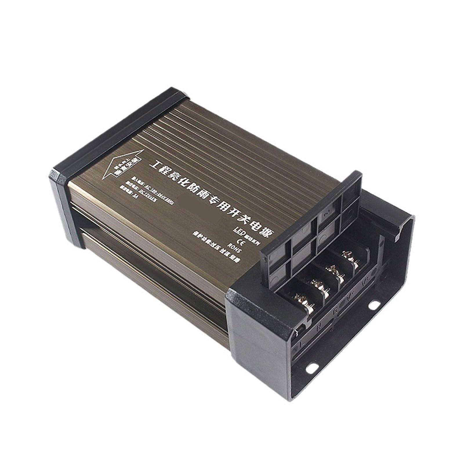 Transformateur 220V à 12V 24 V, alimentation électrique, transformateur de nutrition 220V à 12V 24 V, alimentation 12 24 V, extérieur, étanche à la pluie(12V 5A 60W)