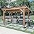 Backyard Discovery Saxony XL Grill Gazebo, 2 full Size Grills, Griddles or Smokers Steel Metal Roof, Wind Resistant - 100 mph, Supports 30 In of Snow, Electrical Outlet, USB, Grilling Hooks