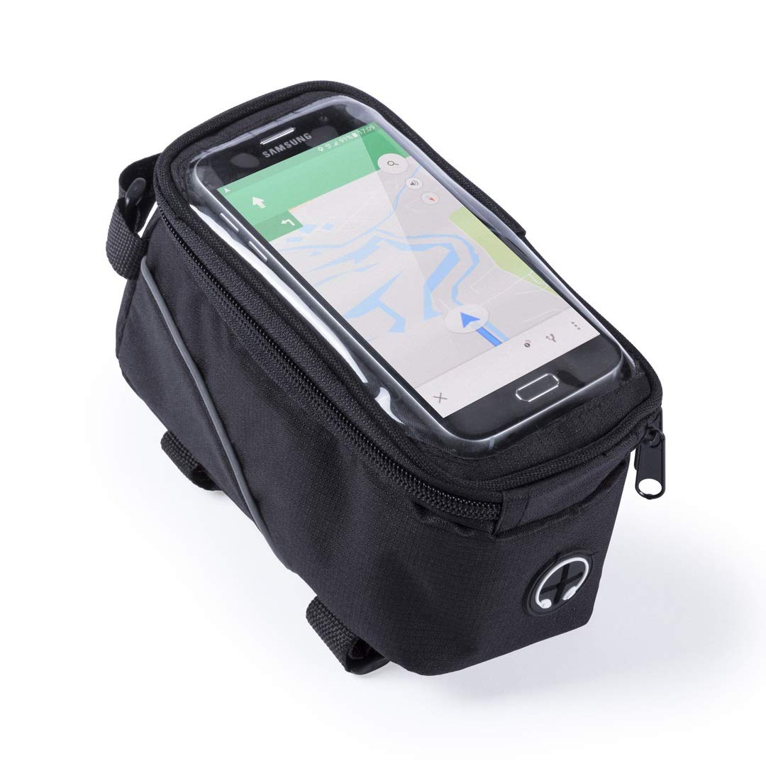 eBuyGB - Funda Universal para Manillar de Bicicleta (Acolchada, Impermeable, tamaño único), Color Negro