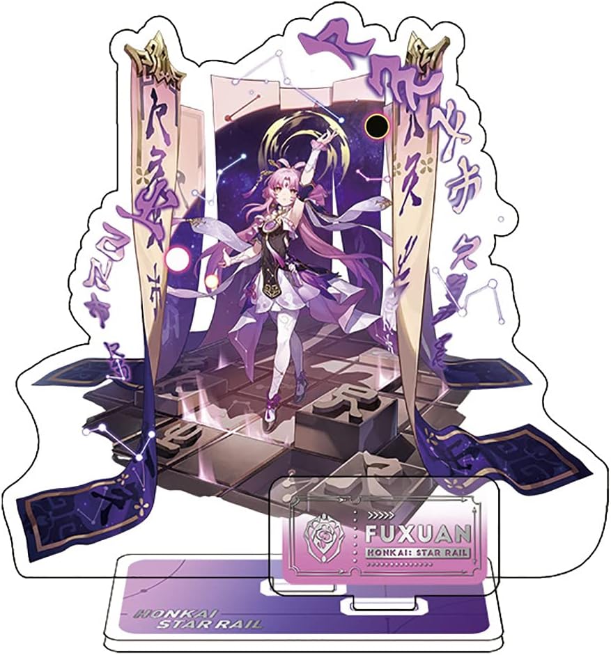 Honkai Star Rail Tribbie Acryl Figur - Premium Display Ständer
