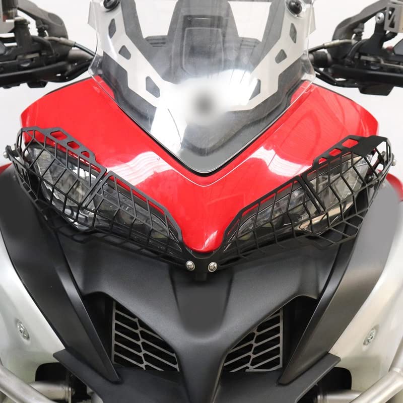 Calandre de phare Ducati Multistrada évite les bris de verre sur route - 3