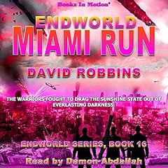 Diseño de la portada del título Endworld: Miami Run