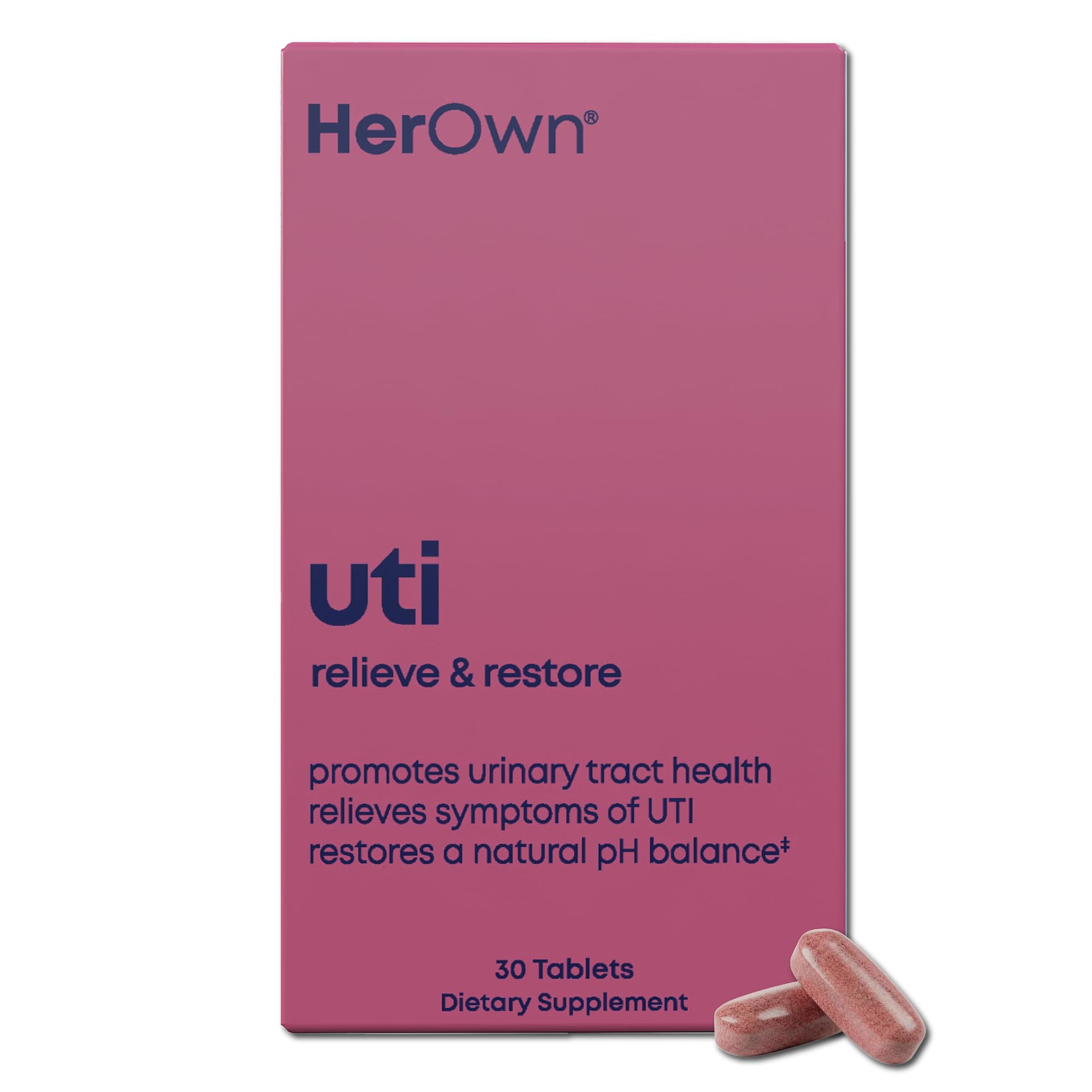 UTI, Helps Restore pH Balance, Supports l Flora and Balance, Promotes Urinary Health, 7 Strain Probiotic Blend, Shelf Stable, Gluten and Soy Free, Vegan, 30 Capsules, 30 Servings