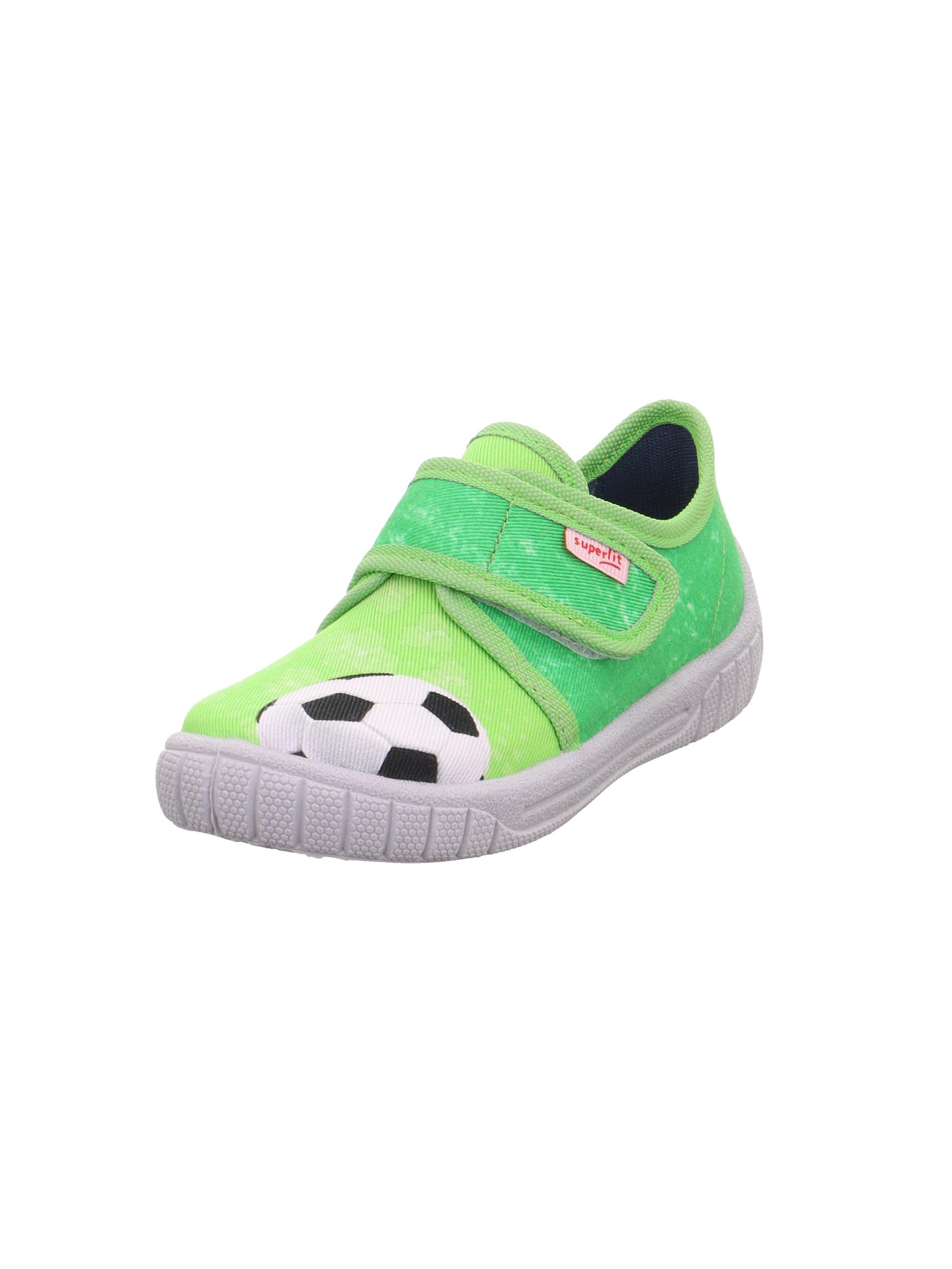 Superfit Boys Bill Hausschuhe, GRüN 7020