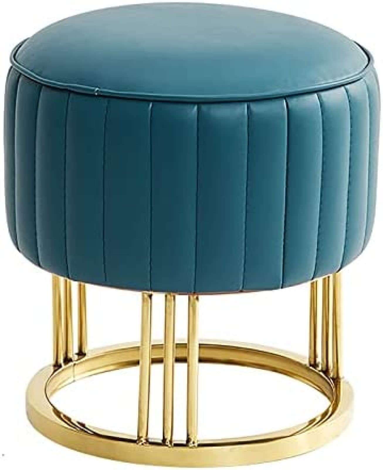Tabouret à chaussures en cuir idéal pour le salon et la chambre