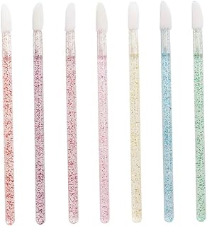 STAHAD 100 Pçs Maquiagem Gloss Labial Aplicadores Descartáveis Aplicador De Lábios Escovas De Batom Descartáveis Pincel De Brilho Labial Descartável Pincel De Maquiagem Kit De