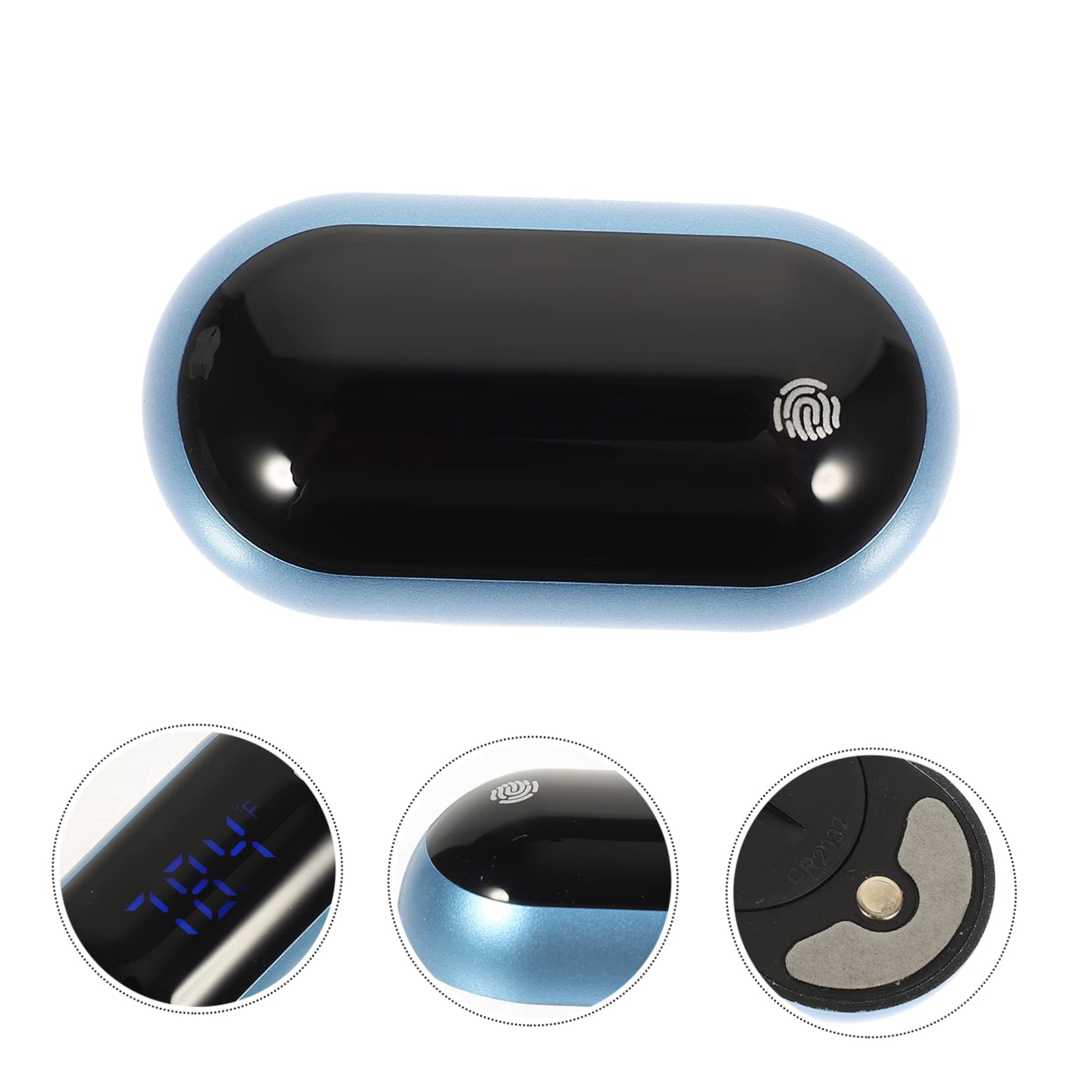 HANABASS Led Fish Tank Thermometer Digital Aquarium Water Household Stainless Steel Abs