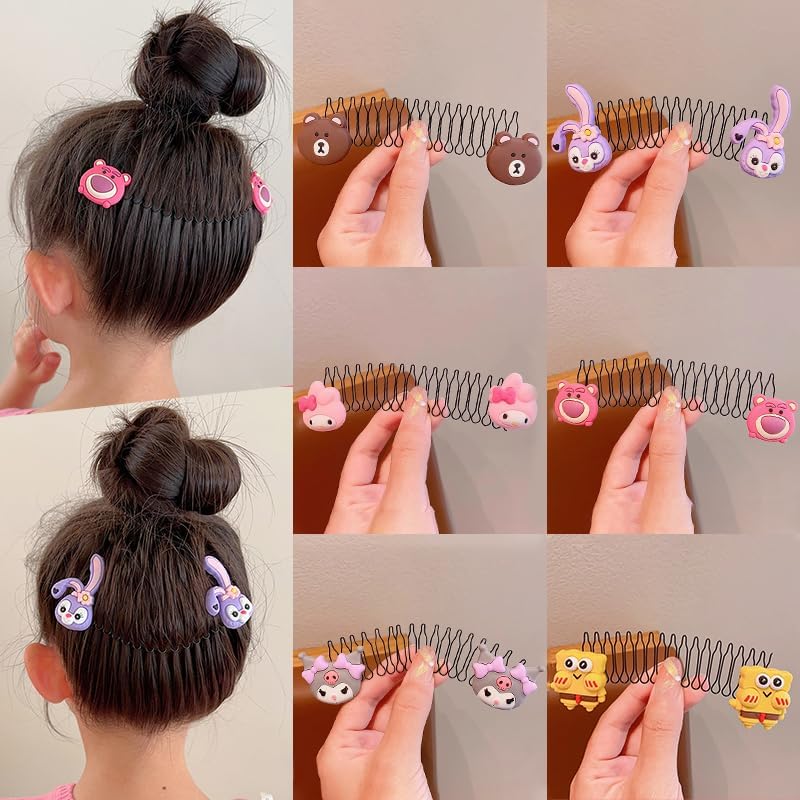 FLUZOV Cartoon Clip for Kids Girls Curly Hair Tidying Comb Hair Accessory for Women Front Hair Band Women Gadgets for Daily Life Hair Band with Comb – 1 Pcs, Multi Design. (Big FLUZOV Cartoon Clip for Kids Girls Curly Hair Tidying Comb Hair Accessory for Women Front Hair Band Women Gadgets for Daily Life Hair Band with Comb – 1 Pcs, Multi Design. (Big
