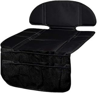 Padded Child Car Seat Protector for Kids - Auto Seat Cover to Protect Interior Leather & Fabric Upholstery - Waterproof Ma...