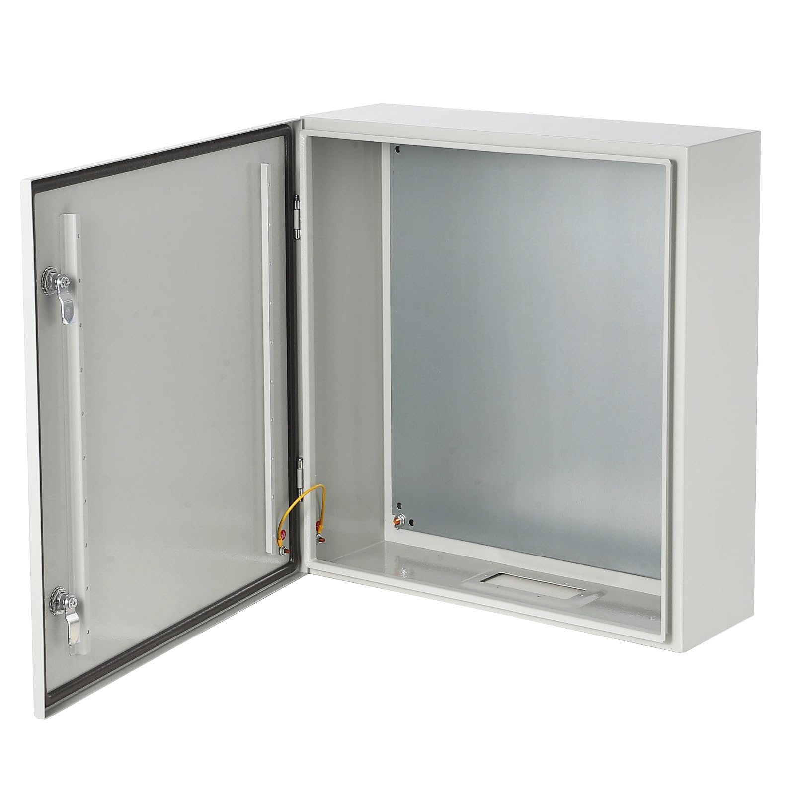 Garvee Boîte électrique métallique NEMA 4X étanche IP66 - Coffret de distribution en acier - Plaque de montage incluse - Utilisation intérieur/extensionérieur - Paroi 1,5mm - Taille 24x16x10